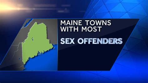 It is not to be used for the purpose of harassing or intimidating anyone. . Maine sex offender registry by town